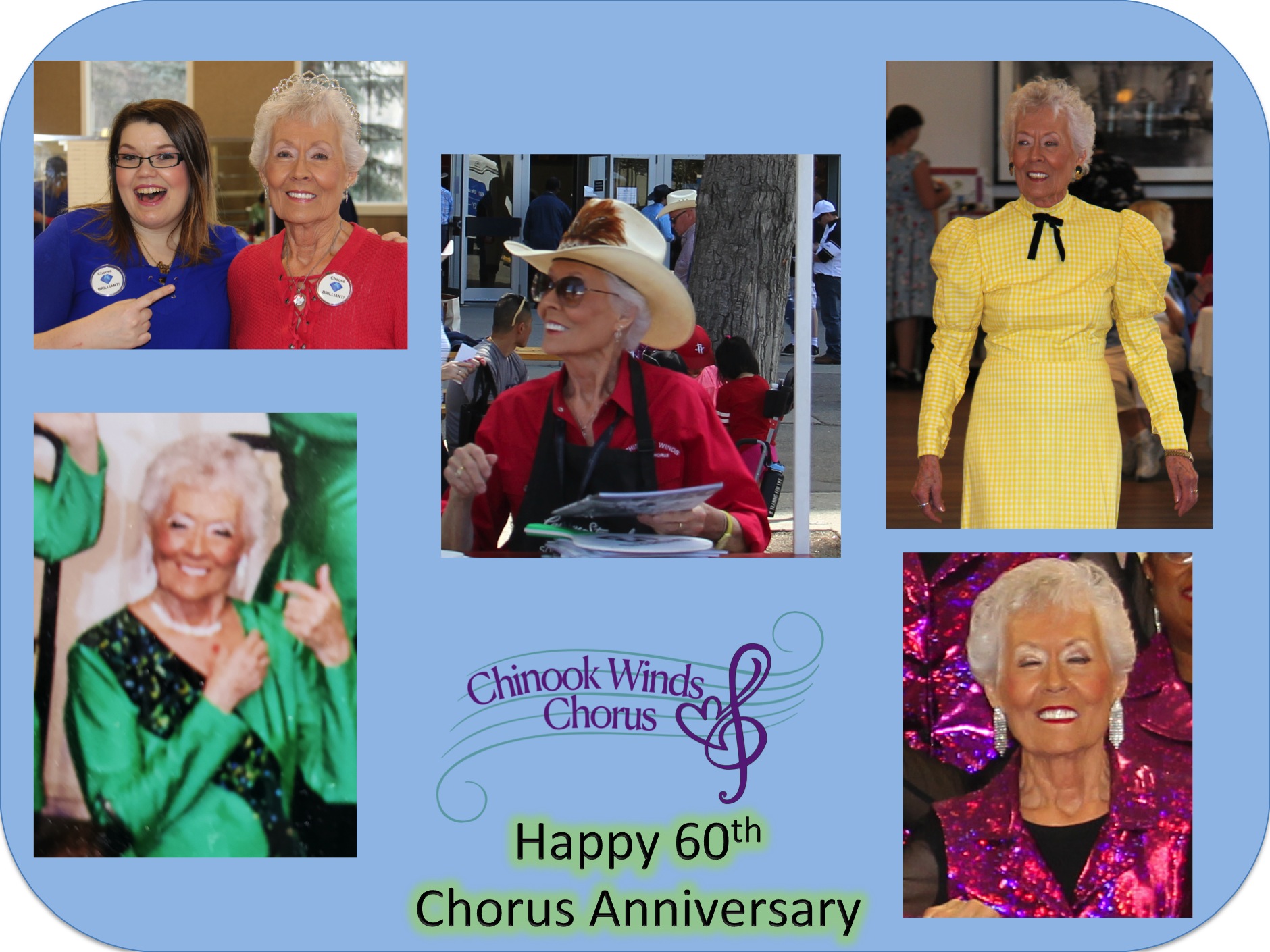 Happy 60th Chorus Anniversary - Jean 2024